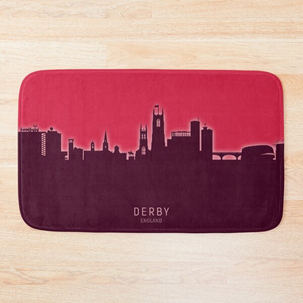Item preview, Derby England Skyline designed and sold by ArtPrints.
