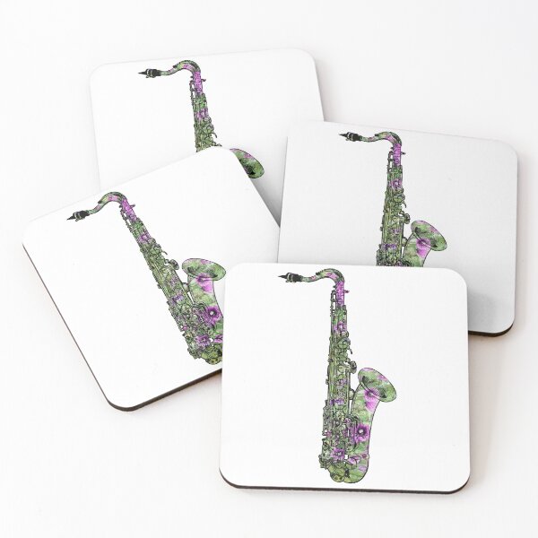Item preview, Saxophone flower designed and sold by Sue Flask.