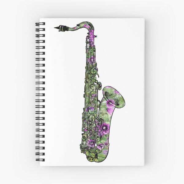 Item preview, Flor de saxofón designed and sold by Sue Flask.