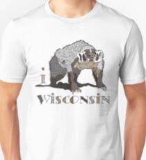 I LOVE WISCONSIN T-shirt Unisex T-Shirt