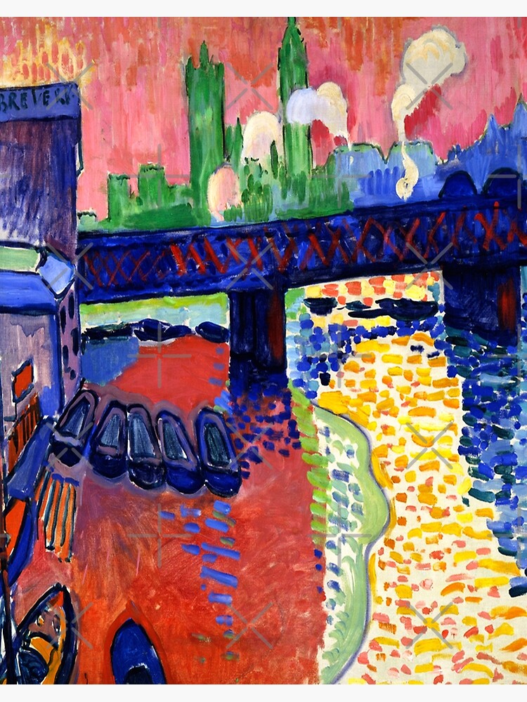 Charing Cross Bridge, London-Andre Derain