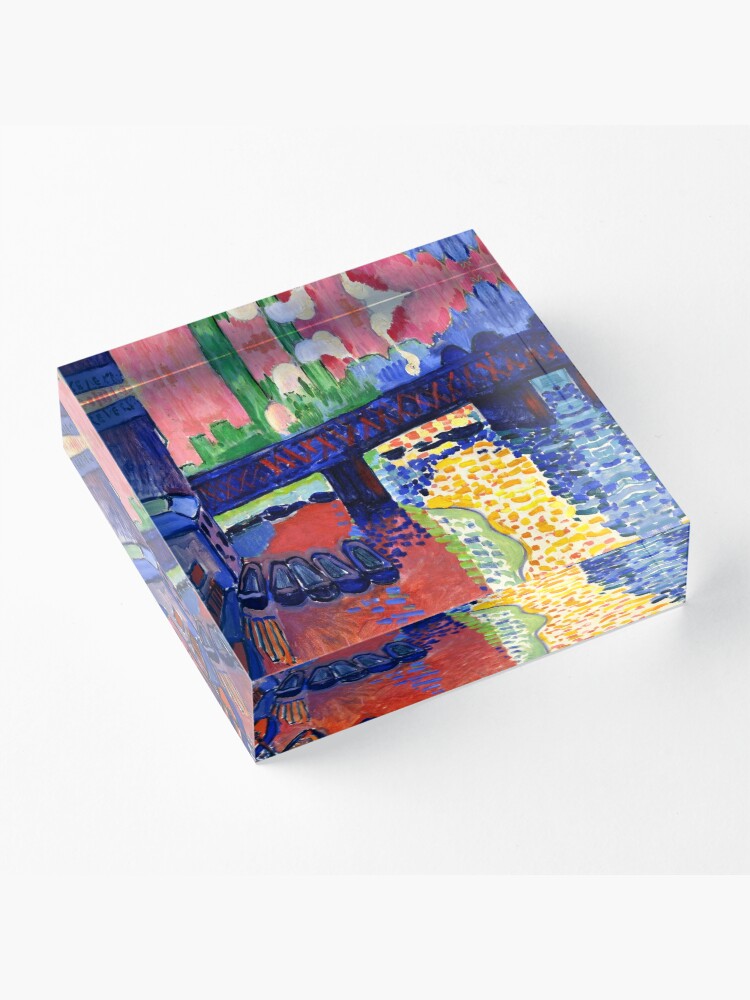 Alternate view of Charing Cross Bridge, London-Andre Derain Acrylic Block