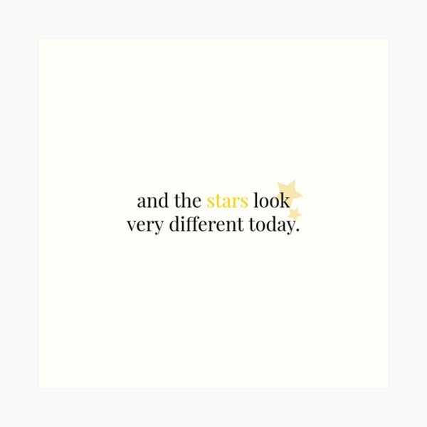 Item preview, and the stars look very different today designed and sold by ohlettie.