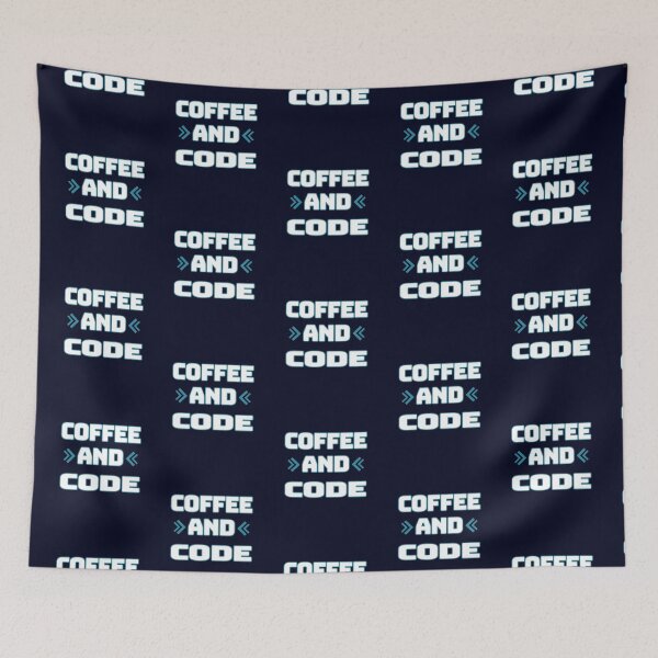 Item preview, Coffee And Code - Blue Girls Who Code designed and sold by madtoyman.