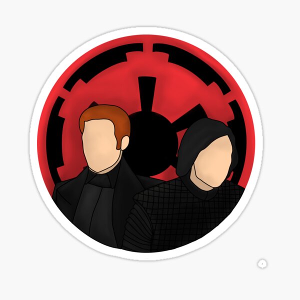 Item preview, Adam Driver y Domhnall Gleeson designed and sold by SimpleArtem.