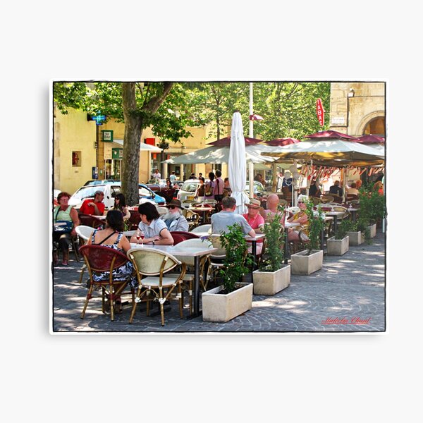 " Memories of summer in Paris" Metal Print