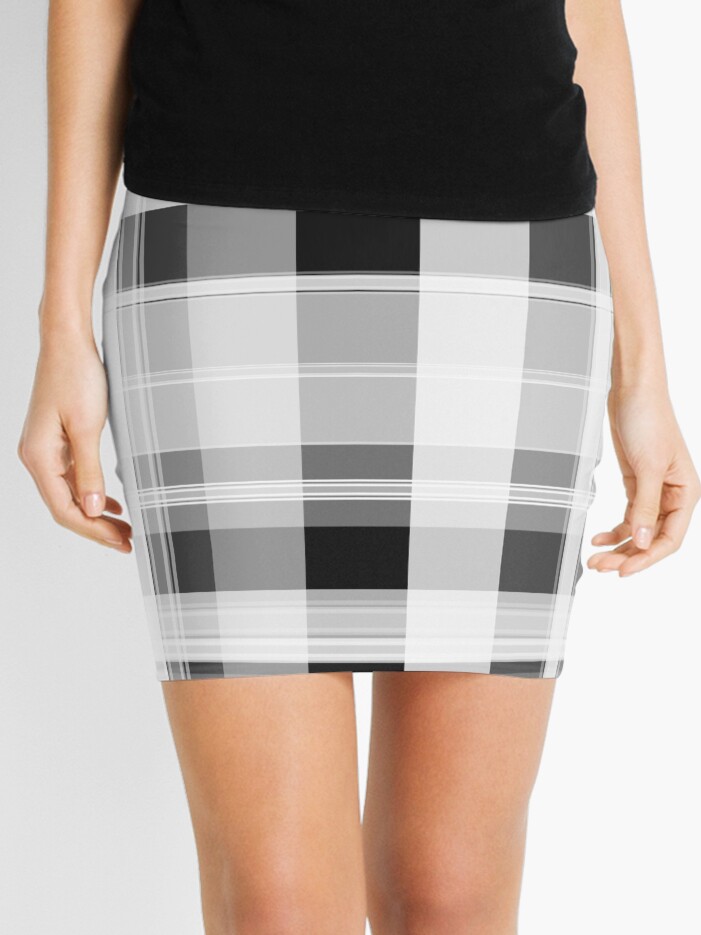 Plaid pencil clearance skirt xl twin