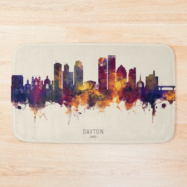 Item preview, Dayton Ohio Skyline designed and sold by ArtPrints.