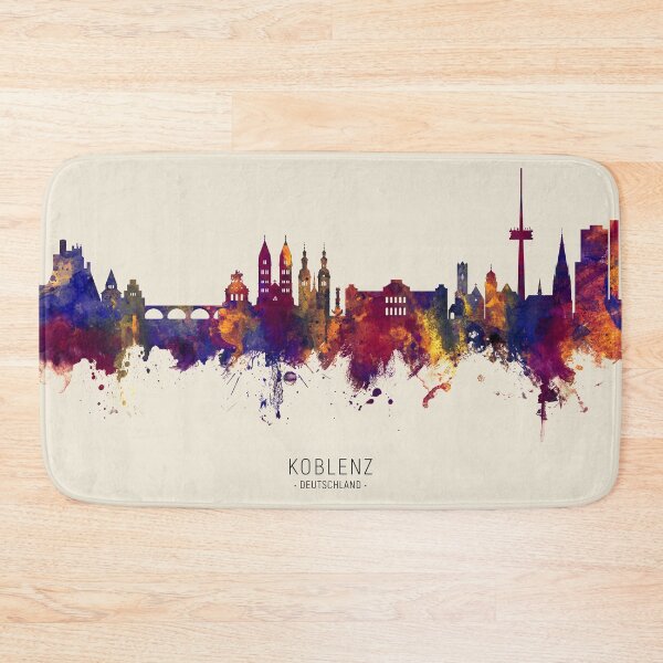 Item preview, Koblenz Germany Skyline designed and sold by ArtPrints.
