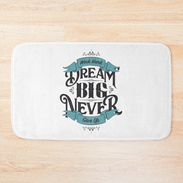 Item preview, WORK HARD DREAM BIG NEVER GIVE UP designed and sold by snevi.