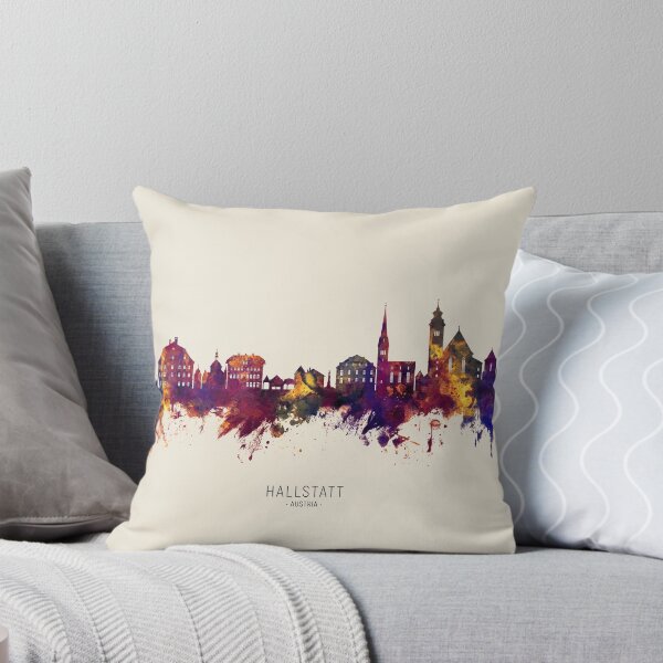 Item preview, Hallstatt Austria Skyline designed and sold by ArtPrints.