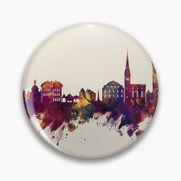 Item preview, Hallstatt Austria Skyline designed and sold by ArtPrints.