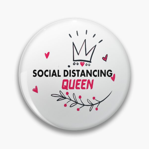 Item preview, Social Distance Queen Funny Quarantine Shirt T-Shirt designed and sold by bestdesigns2020.