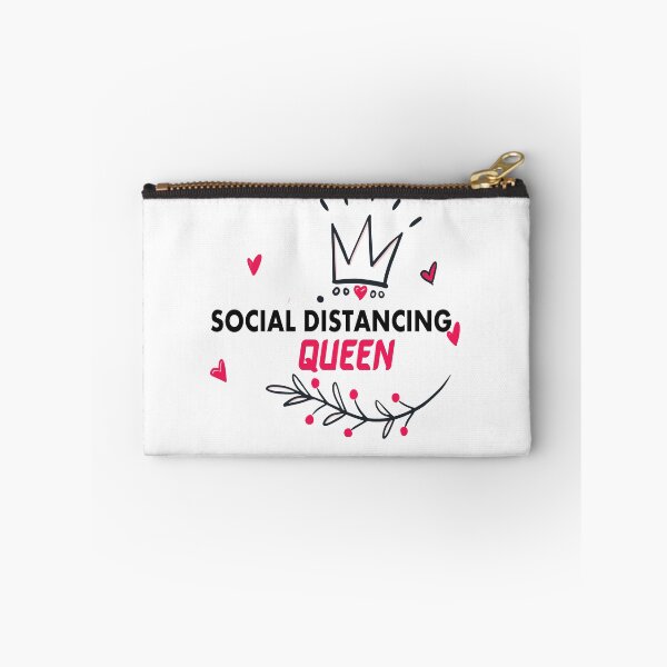Item preview, Social Distance Queen Funny Quarantine Shirt T-Shirt designed and sold by bestdesigns2020.