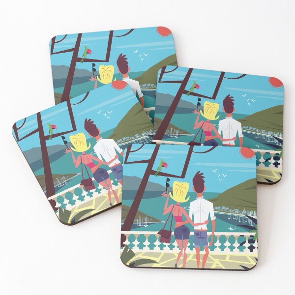 Item preview, Cote d'Azur poster designed and sold by GAGodel.