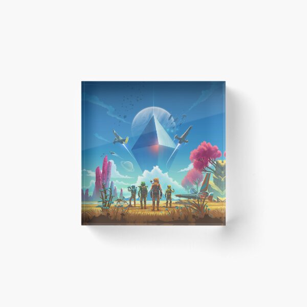 No Man's Sky Acrylic Block