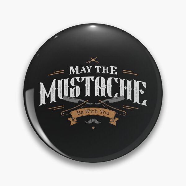 Item preview, MAY THE MUSTACHE BE WITH YOU designed and sold by snevi.