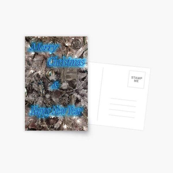 Winter White Card Postcard