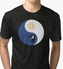 Celestia and Luna Yin Yang Tri-blend T-Shirt