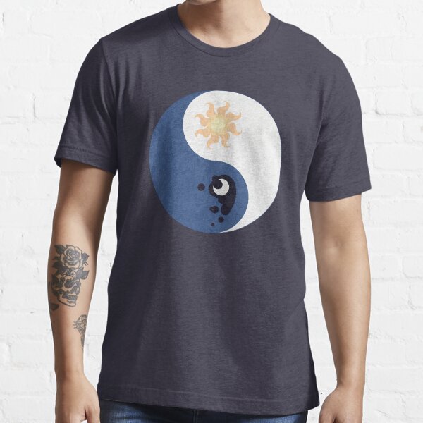 Celestia and Luna Yin Yang Essential T-Shirt