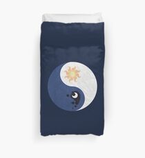 Celestia and Luna Yin Yang Duvet Cover