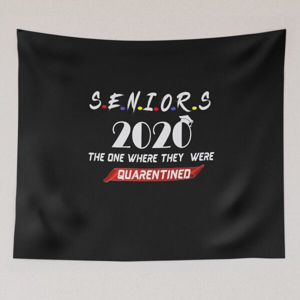 Item preview, Seniors 2020 The One Where They Were Quarantined T-Shirt designed and sold by bestdesigns2020.
