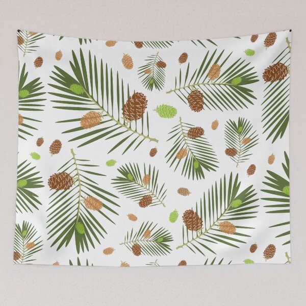 Item preview, Forest Pine Cone Pattern designed and sold by lanolga.