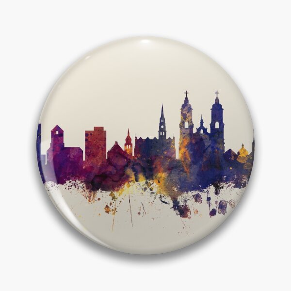 Item preview, St Gallen Switzerland Skyline designed and sold by ArtPrints.