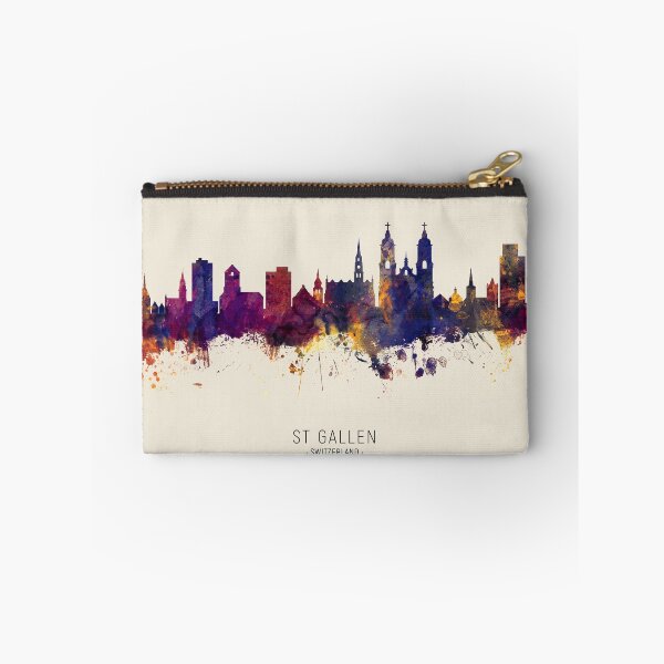 Artikelvorschau, St Gallen Switzerland Skyline entworfen und verkauft von ArtPrints.