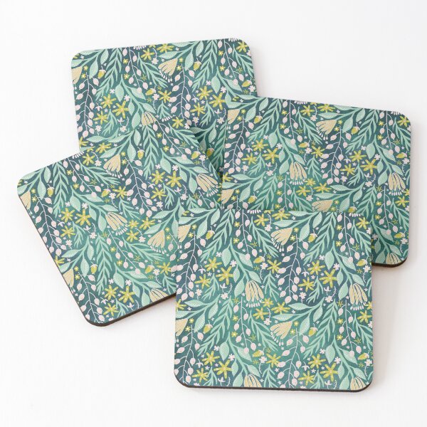 Item preview, Fun Botanical Pattern (green) designed and sold by Felix Felicis.