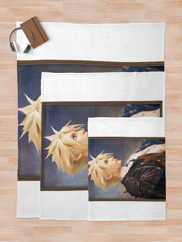 Final Fantasy 7 VII Dissidia Cloud Strife store Blanket/ Throw NEW!