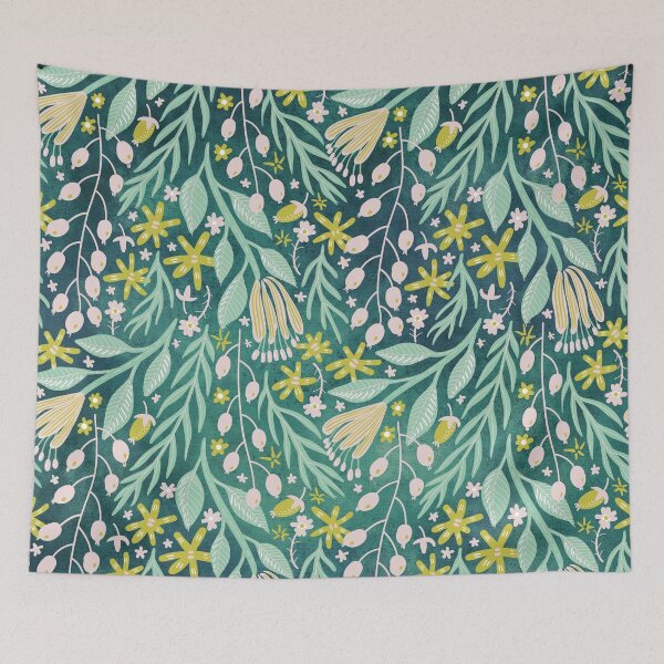 Item preview, Fun Botanical Pattern (green) designed and sold by Felix Felicis.