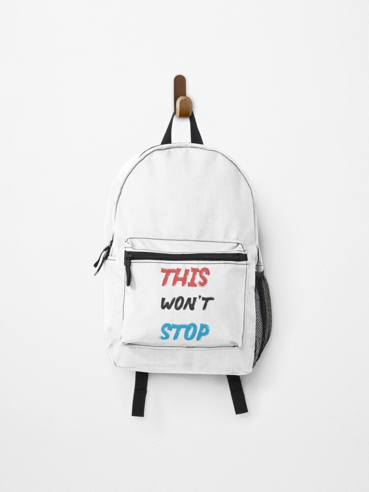 Thumbnail 1 of 3, Backpack, This Wont Stop designed and sold by basitcv.