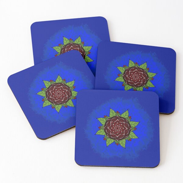 Item preview, Water rose mandala designed and sold by Iris-Kinly.