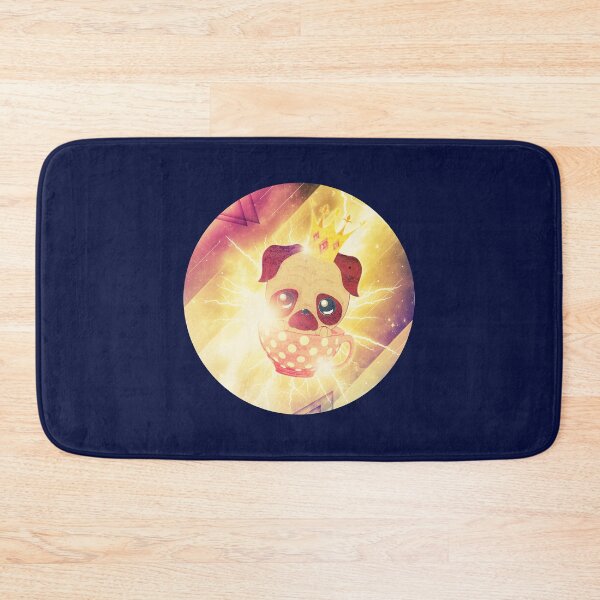 Item preview, Pug flying in a cup designed and sold by AnnArtshock.