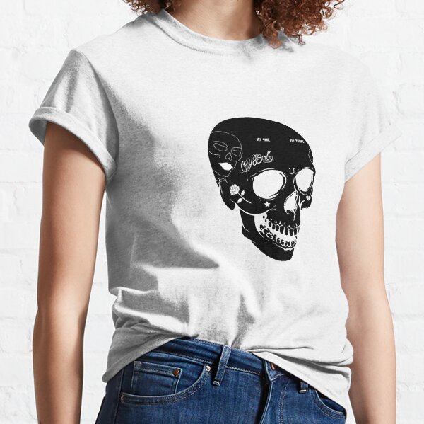 travis scott skull t shirt