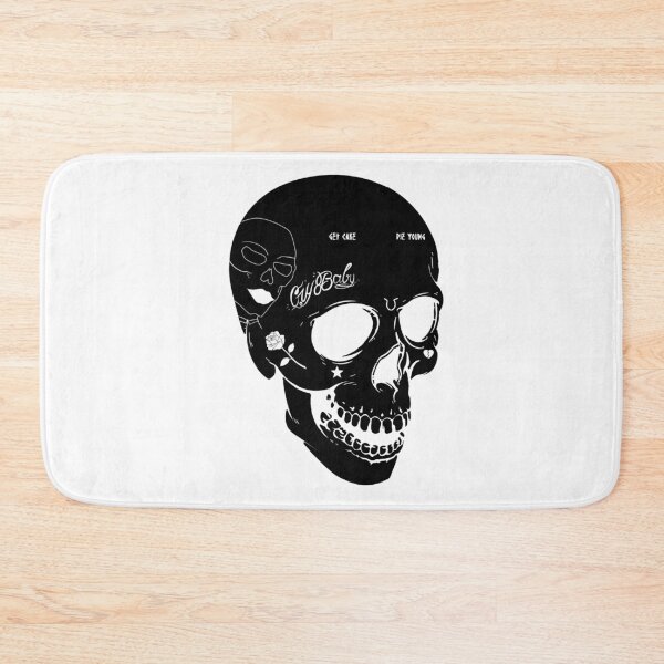 Item preview, Lil Peep Skull with Tattoos Original Design designed and sold by nmrkdesigns.