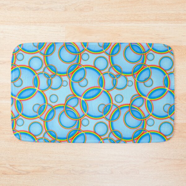 Item preview, Rainbow Circles on Sky designed and sold by pattypattern.