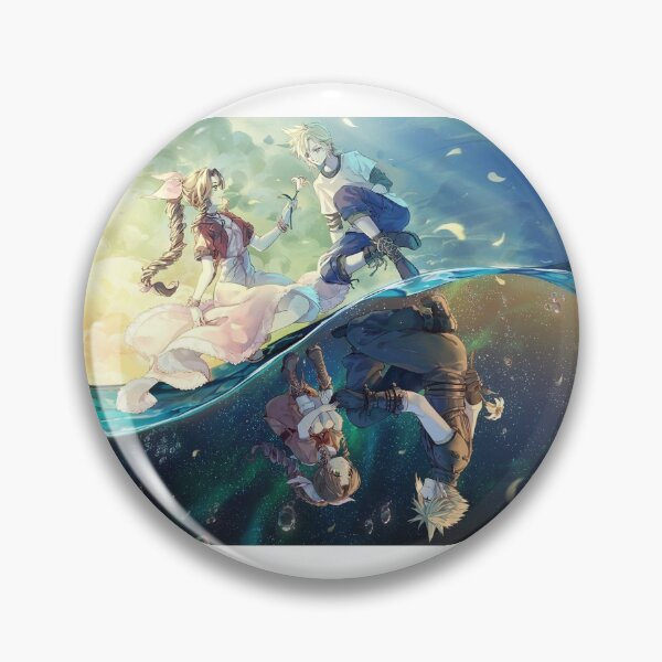 Item preview,  Cloud Strife & Aerith - Final Fantasy VII designed and sold by Nccrypt.