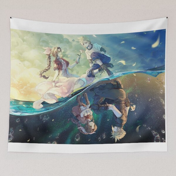 Item preview,  Cloud Strife & Aerith - Final Fantasy VII designed and sold by Nccrypt.