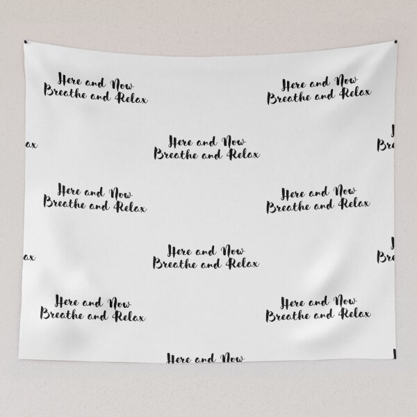 Item preview, Here and Now, Breathe and Relax designed and sold by EnlightParis.