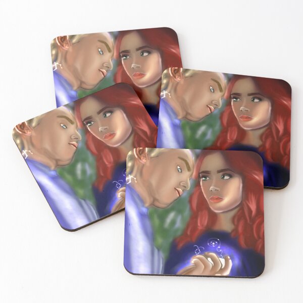 Item preview, Jace and Clary designed and sold by Cozmocuddles.