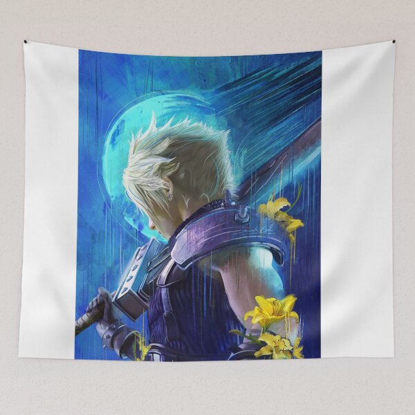 Item preview,  Cloud Strife - Final Fantasy VII- Yellow Flower Aerith designed and sold by Nccrypt.