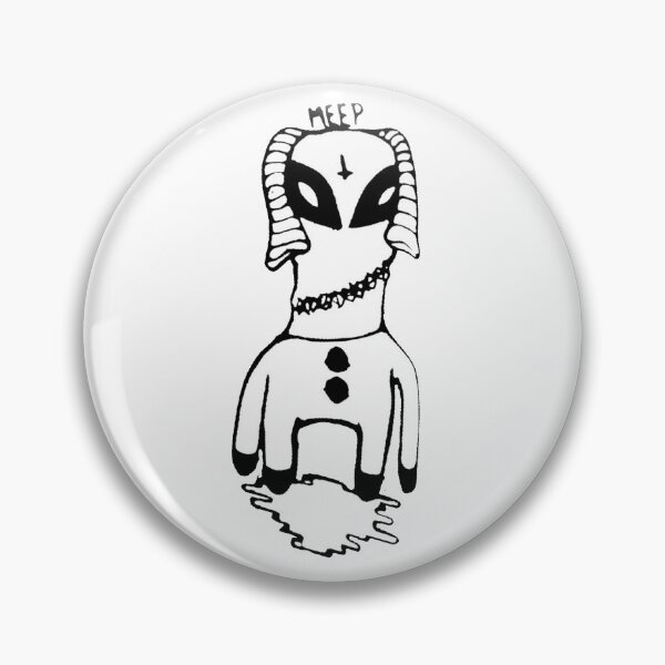 Item preview, Lil Peep MEEP Alien Tattoo Original Design designed and sold by nmrkdesigns.