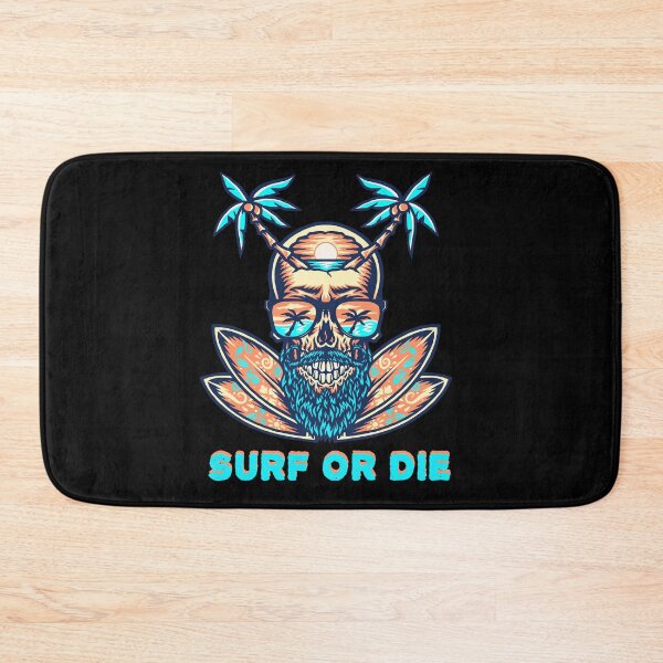 Item preview, SURF OR DIE SKULL DESIGN designed and sold by Picspot.