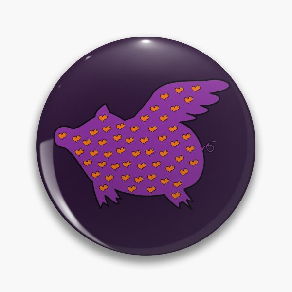 Item preview, Purple Flying Pig designed and sold by merchloh128.