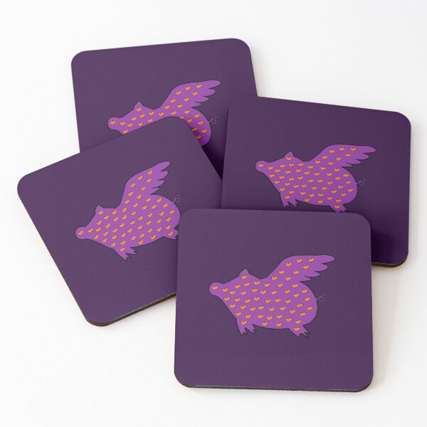 Item preview, Purple Flying Pig designed and sold by merchloh128.