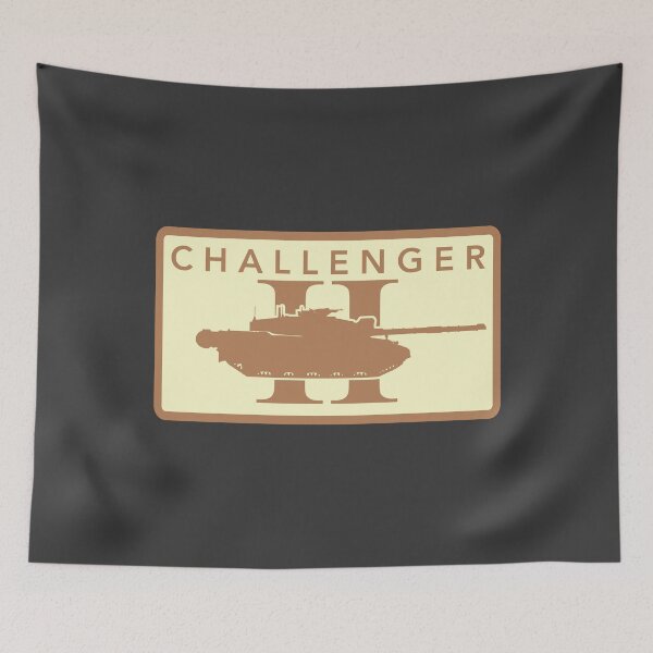 Item preview, Challenger 2 Patch (desert subdued) designed and sold by StrongVlad.
