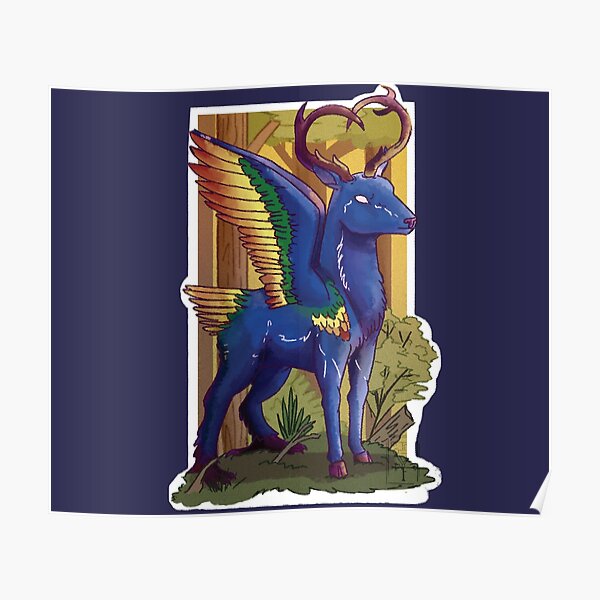Pride bestiary - Gayflag Periton Poster
