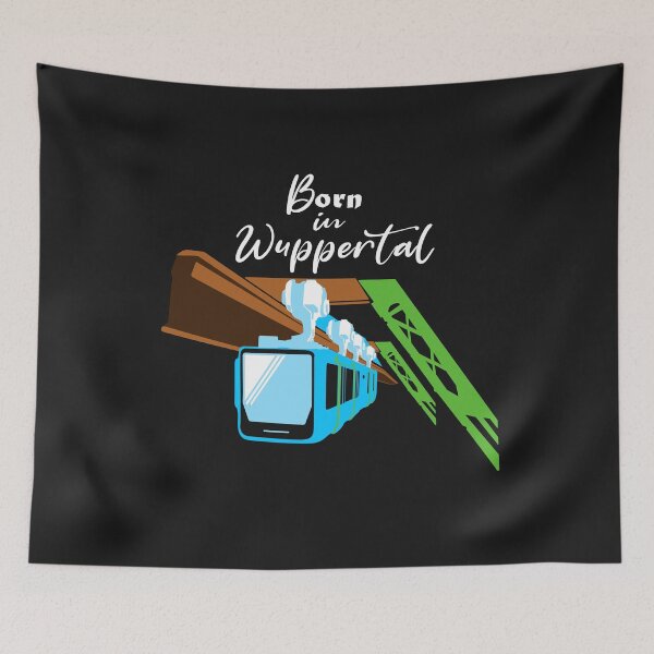 Item preview, Born in Wuppertal Schwebebahn Wupper Design designed and sold by gideonm.